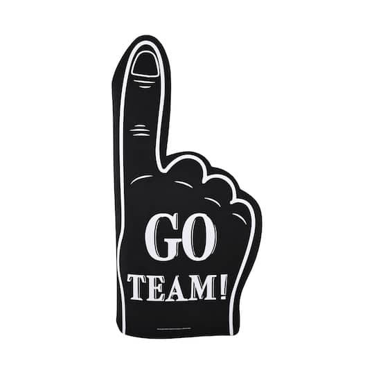 6 Pack: 18" Black No.1 Foam Finger by Celebrate It™